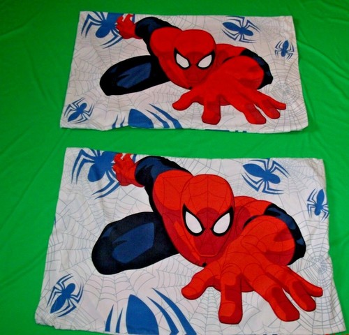 Spiderman Pillowcase Set Standard Size Pair - Picture 2 of 2