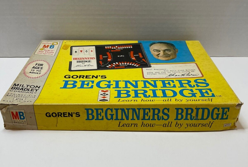 Vintage 1967 GOREN'S Bridge for Two Card Game by MB #4754 - Picture 5 of 5