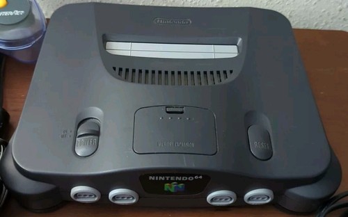 N64 Nintendo 64 Console w/ Shark Pad Pro 64 Controller Tested/Working - Picture 2 of 5