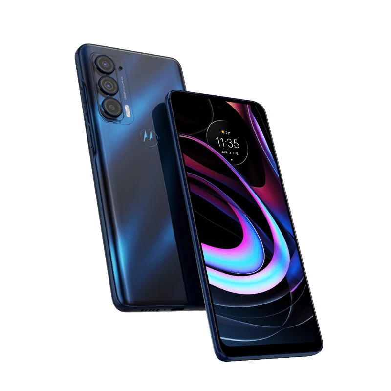 Motorola Edge 5G UW 2021 XT2141 Blue 256GB (GSM UNLOCKED and Unlocked) 9/10 ** - Image 2 of 2