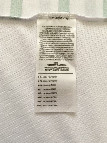 Republic of Ireland 2015-2016 Away U21 #7 Josh Cullen match worn football shirt - Picture 5 of 5