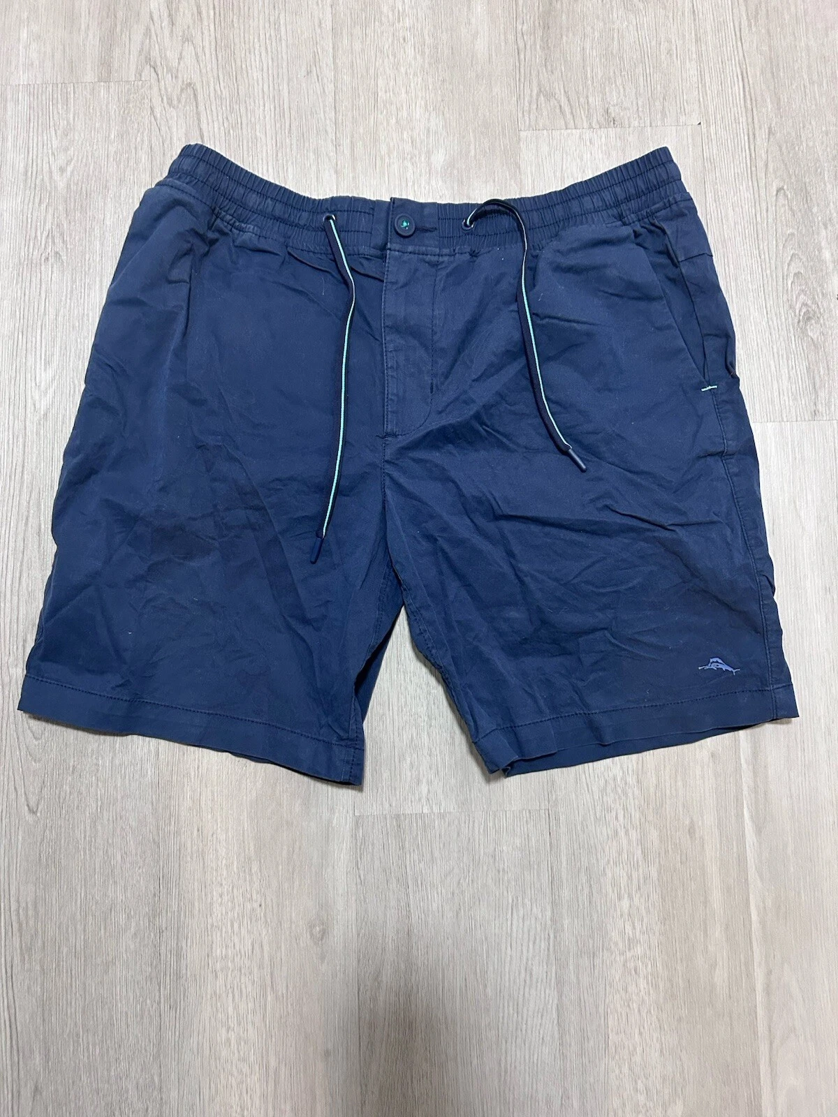 Tommy Bahama Shorts Mens Large Blue Beach Hiking Fishing Outdoor Beach Pockets