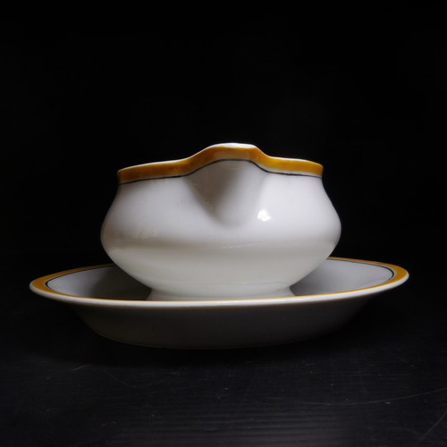 N23.473 porcelaine Théodore Haviland Limoges France saucière vide-poche art déco - Imagen 6 de 19