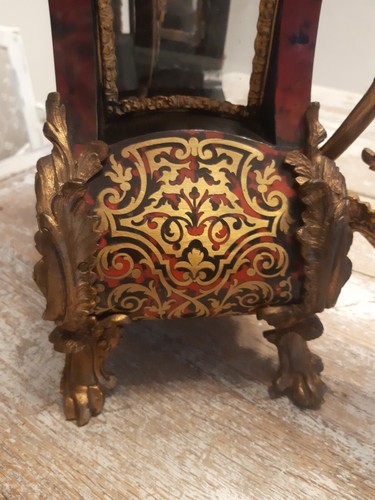 Antike Boulle Uhr,Westminster Viertelstundenschlag, hervorragende Zustand. - Imagen 10 de 18