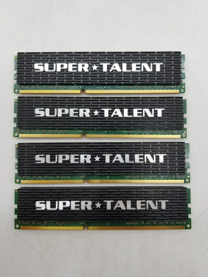 Super Talent 8GB 4x2GB DDR3 1333MHz Desktop Memory RAM W1333UX4G9 - Image 4 of 4