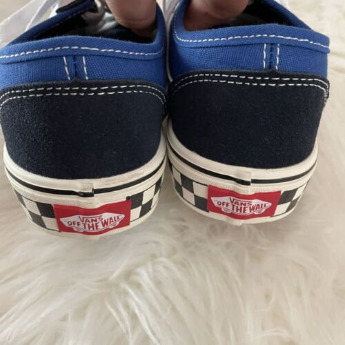 NUEVO SIN CAJA VANS Old School UltraCush Azul Negro Suela de Tablero de Ajedrez Talla M 5.5/W 7 - Imagen 9 de 12