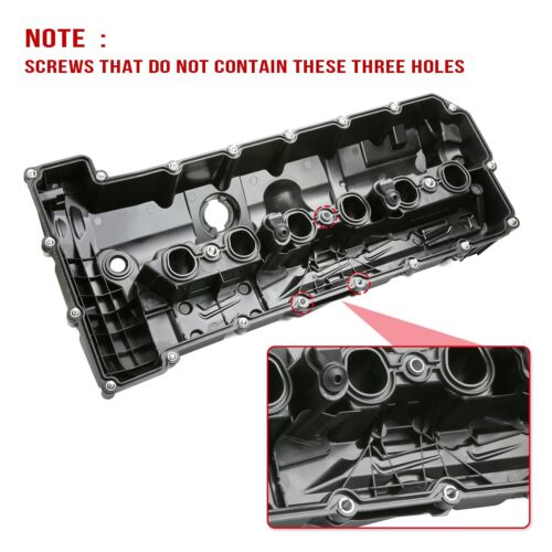 Fits BMW E70 E82 E90 E91 X3 X5 128i 328i 528i Z4 Valve Cover w/ PCV HOSE & CAP - Picture 6 of 8