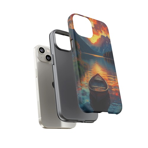 Lake Wooden Boat Phone Case for iPhone, Samsung Galaxy, Pixel - 第 88/231 張圖片