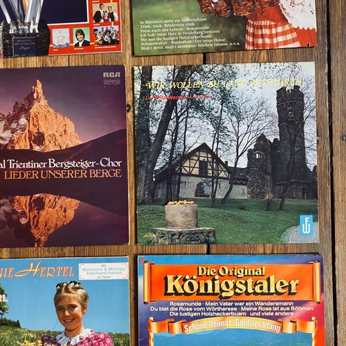 VOLKSMUSIK 10x LP SAMMLUNG SCHALLPLATTEN - Picture 5 of 22