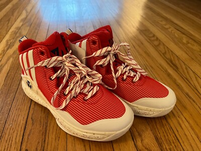 Size 5.5 US, 38 EU - Adidas J Wall 1 Red NEW with tags 