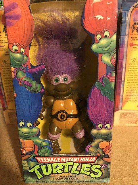 ninja turtle troll dolls