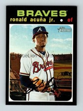  2020 Topps Heritage #464 Ronald Acuna Jr. SP Braves