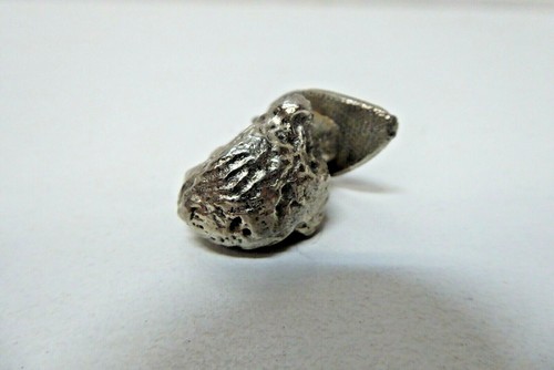 VINTAGE SILVER PLATED SMALL CAST METAL AUSTRALIAN ABORIGINAL HEAD - Picture 5 of 7