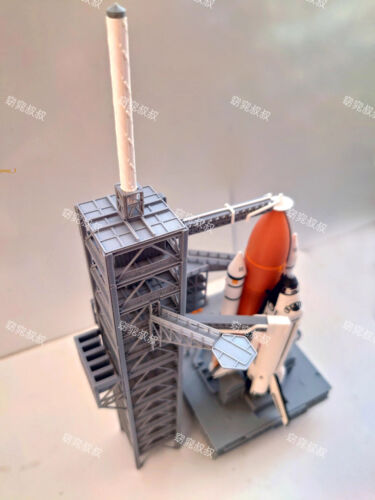 1/400 Space Shuttle Discovery Launcher Platform bemalt Modell Sammlung Geschenke - Bild 15 von 29
