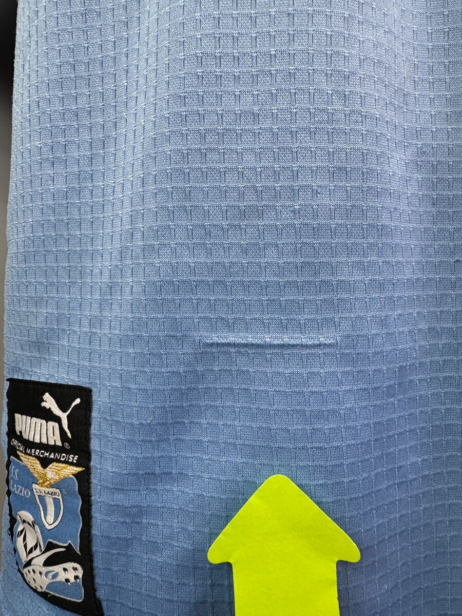 LAZIO 1998 2000 HOME SHIRT FOOTBALL SOCCER JERSEY PUMA MENS LAZIO 1998 2000 HOME SHIRT FOOTBALL SOCCER JERSEY PUMA MENS