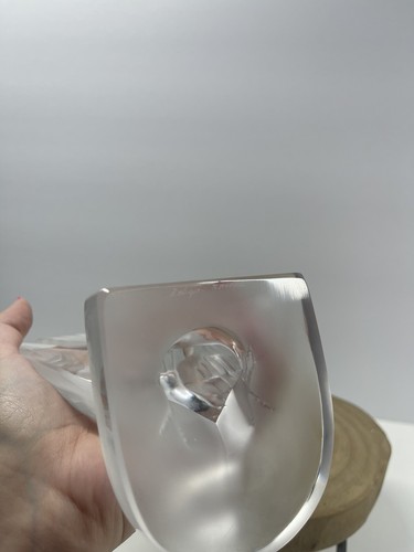 Lalique Swallows Bird Bookend Single AS IS - Picture 19 of 21