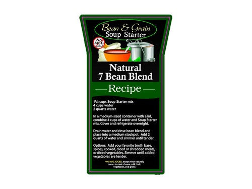 Natural Seven Bean Blend No MSG Added Soup Starter 1 Pound - Picture 2 of 2