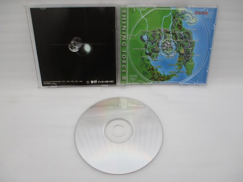 SEGA SATURN Shining Force III Scenario 1 2 3 Premium Disc WISDOM THE HOLY ARK - Picture 12 of 21