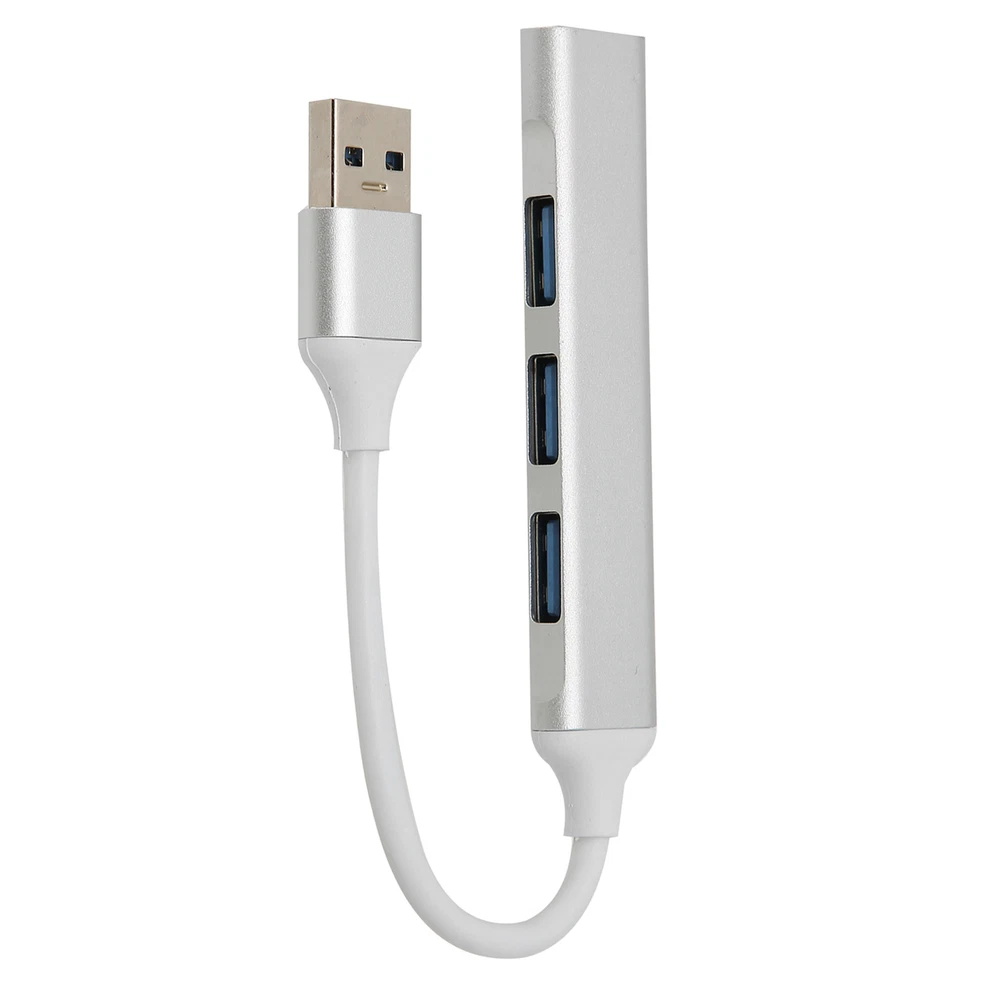 High Speed 4 Port USB Hub Splitter Extension Adapter For Flash Drives Hard Drive