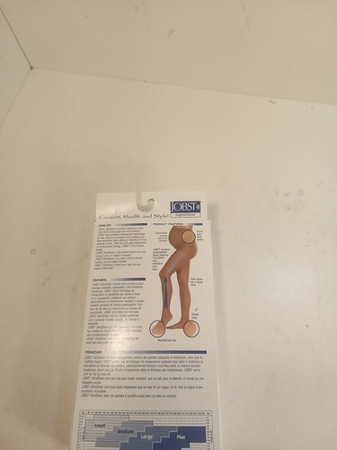 Pantimedias de maternidad Jobst Support Wear compresión suave beige sedoso L CS1 - Imagen 2 de 13