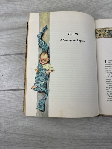 1966 Vintage Gulliver’s Travels by Jonathan Swift a Golden Illustrated Classic - Picture 13 of 15