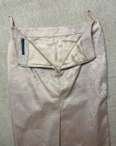 Alexander Mcqueen Lee Mcqueen Two piece pink jaquard Suit SZ38 Great condition - Picture 15 of 16