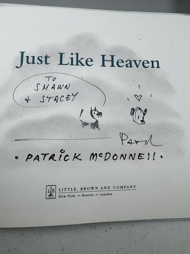 Lot of 6 Signed Patrick McDonnell “Mutts” Books – Sketches & Inscriptions - Foto 2 di 19
