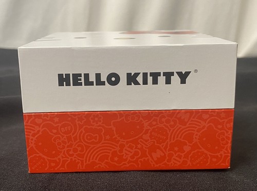 Reloj Hello Kitty Sanrio Cara Dorada Arco Rojo Joyas 2024 Japón Banda Blanca Nuevo en Caja Raro - Imagen 6 de 8