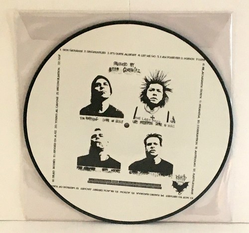 RANCID s/t 2000 skull and crossbones PIC DISC Lp Record , LIMITED EDITION - Imagen 1 de 2