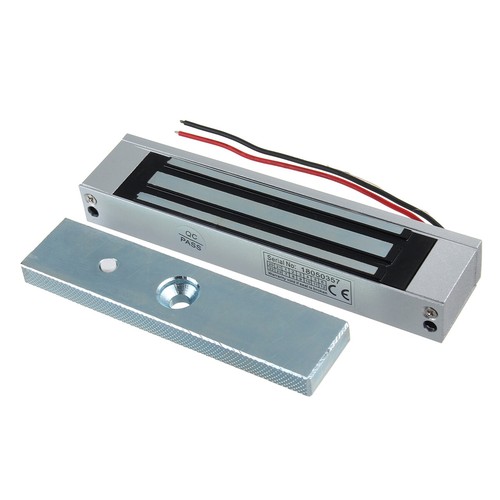 Door Access Control System Electric Magnetic Lock w/ 2 Wireless Remote Controls - Picture 6 of 10