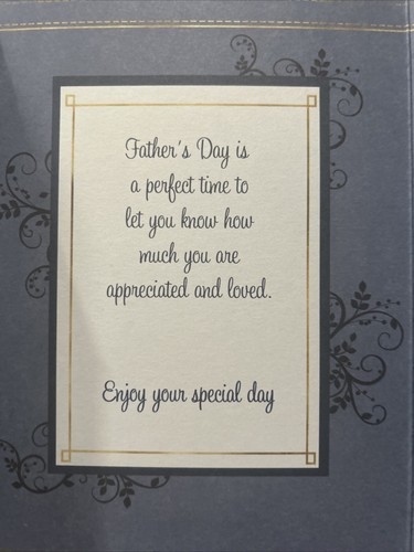 Premium Greeting Card -Fathers Day- Happy Fathers Day - Thank You - Imagen 4 de 5