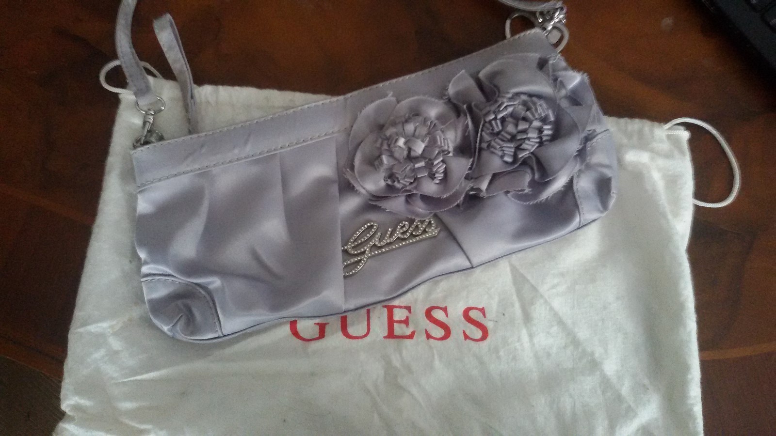 GUESS Borsetta borsa argento