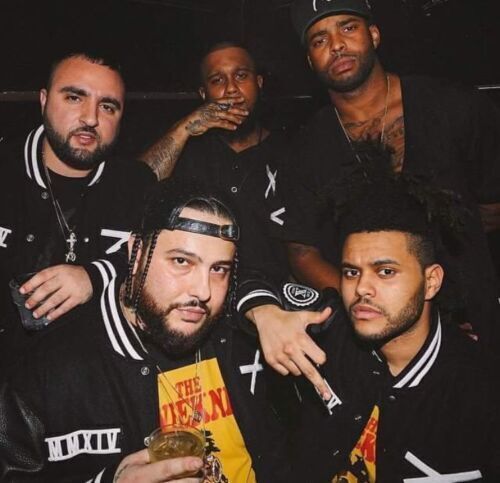 The XO Jacket Weekend Bomber Black Wool Varsity Letterman Leather Sleeve Jacket - Picture 6 of 10