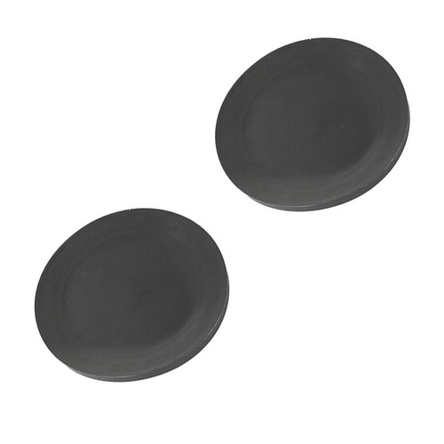 4X Black Carbon Fiber Cup Holder Pad Water Cup Slot Non-Slip Mat Car Accessories - Picture 8 of 14