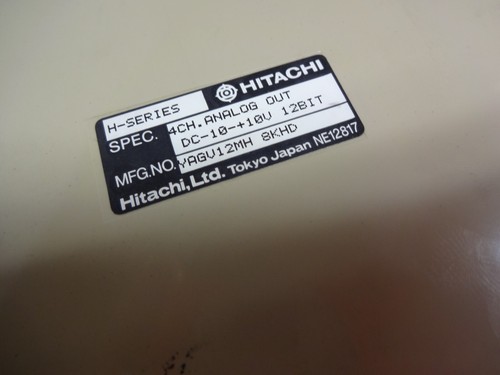 Hitachi Yagv12mh Analog Card - Picture 3 of 6