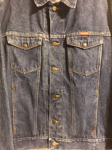 Ricky Skaggs JEAN JACKET Tour 1988 Rare VINTAGE Wrangler - Picture 6 of 10