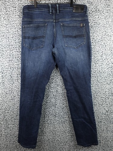 Buffalo David Bitton Jeans Jackson-X Straight Stretch Medium Wash Size 36x34 - Picture 9 of 16