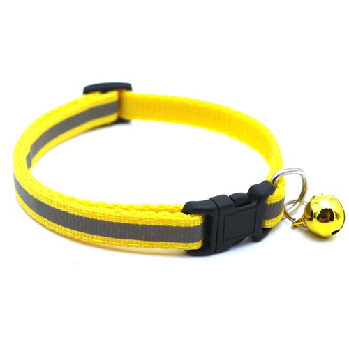 Reflektierendes Nylon-Schnallenhalsband Für Hunde Und Katzen Reflektierende  ≌ - Picture 7 of 33