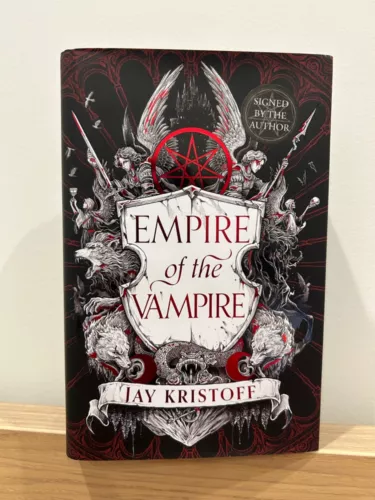 Signed Waterstones exclusive edition - Empire of the Vampire by Jay Kristoff