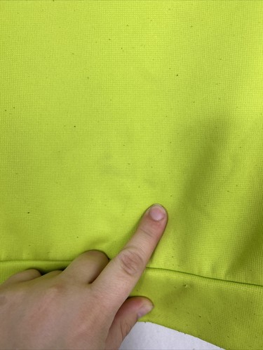 Under Armour Youth Large Pullover Hoodie Neon Green - Picture 15 of 15