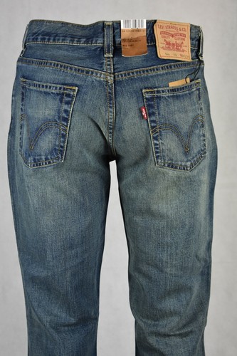 544 jeans levis donna vintage a zampa vita bassa bootcut levi's w27 w28 w29 w31 - Picture 12 of 34