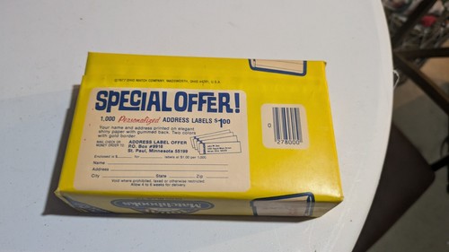 Ohio Match Company Day of the Week Matchbooks - Any day of the week available - Picture 2 of 3