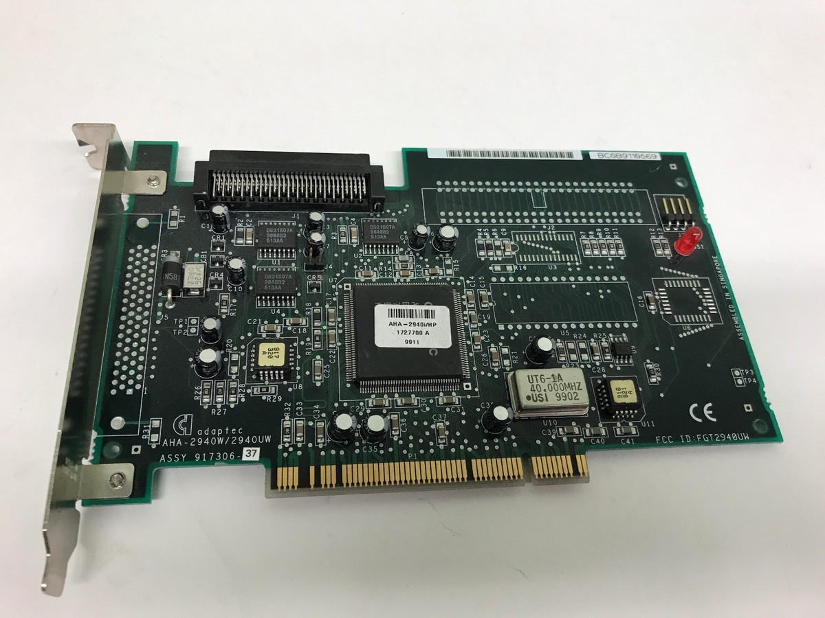 HP 5064-4633 PCI ULTRA WIDE SCSI 2 CONTROLLER BOARD AHA-2940i/HP