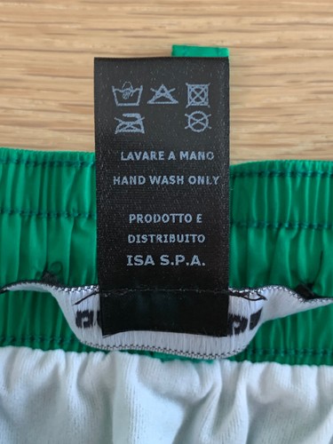 DSQUARED2 GREEN L.A. BEACH XXL SURF ED. SWIM TRUNKS BEACH SHORTS XL 52 ITALY - Picture 12 of 12