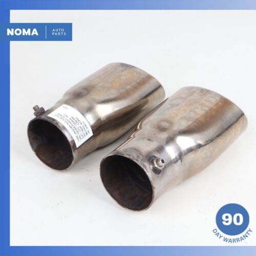 1995 Jaguar XJS Series 3 Exhaust Muffler Tips Left & Right Set NNA6724AA OEM - Picture 6 of 10