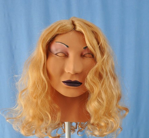 Female Mask Ana SPS Latex Transformation Masks With Wig Made in America - Picture 1 of 4