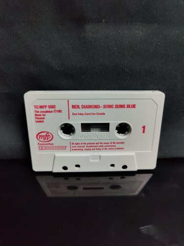 Vintage Neil Diamond Song Sung Blue Cassette MCA Records - Picture 3 of 4