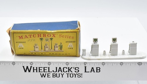Paquete de accesorios A-1 No. 1 serie Lesney Matchbox década de 1960 hecha en Inglaterra - Imagen 3 de 6