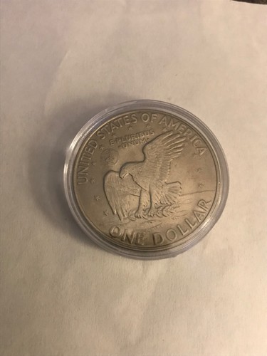 1971 D Eisenhower Dollar vz in Kapsel - Bild 2 von 2
