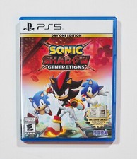 Sonic X Shadow Generations - Sony PlayStation 5 CIB TESTED Complete In Box